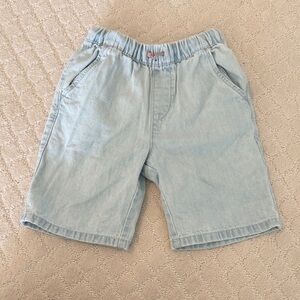 Zara Light Blue Denim Kids Shorts